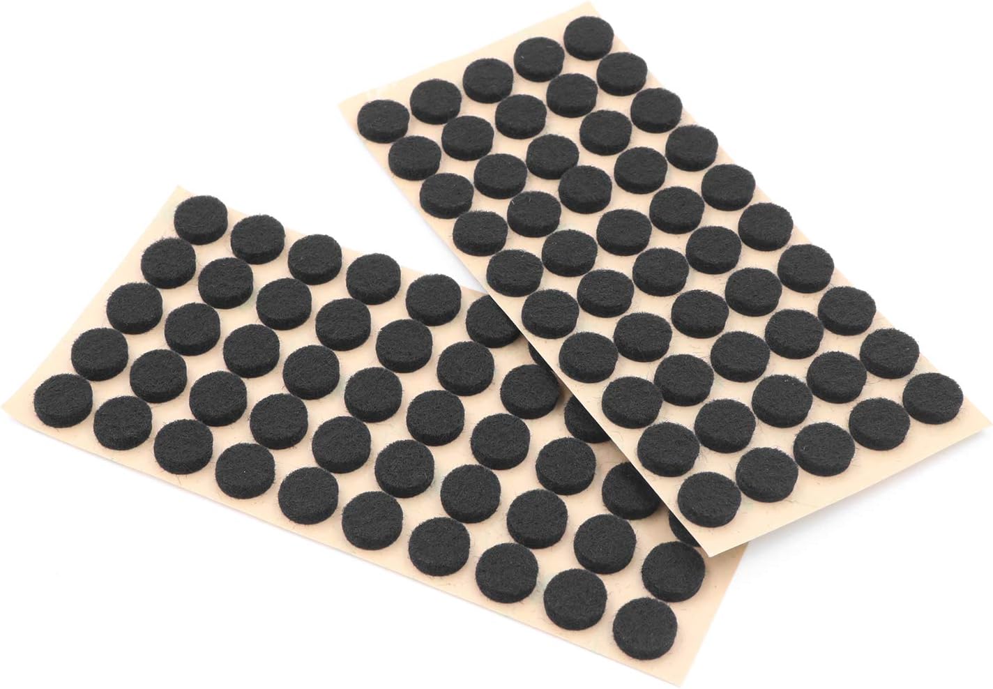 Furniture Felt Pads 3/8" (10mm) Diameter Round 3M Self Adhesive Protects Kitchen Cabinets, Drawers, Desks and Furniture Against Bumps and Scratches 100 Pack - Grey