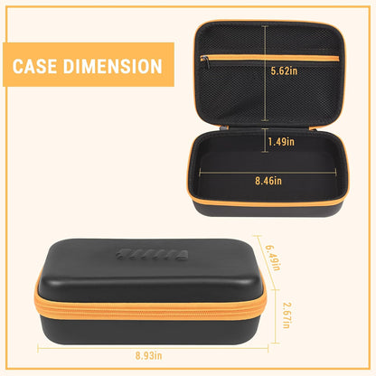 Battery Organizer Storage Case with Tester for AA AAA Button Battery Holder Carrying 3 Batteries Variety Pack 88 Batteries Zipper Mesh Bag (Batteries Not Included) (black-green)