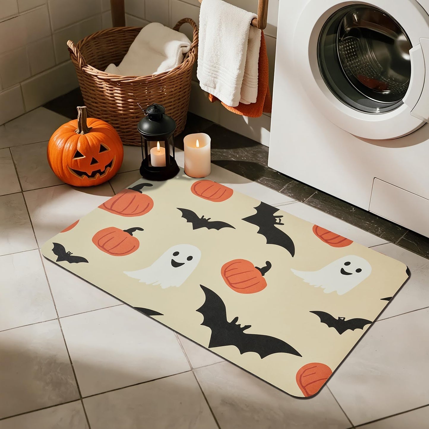 TYUU Bath Mat, Bathroom Rugs Non Slip Washable Thin Absorbent Quick Dry Bath Mat Fits Under Door Bathroom Floor Mat Perfect for Bath, Shower, or Sink 16"x24" Dark Grey
