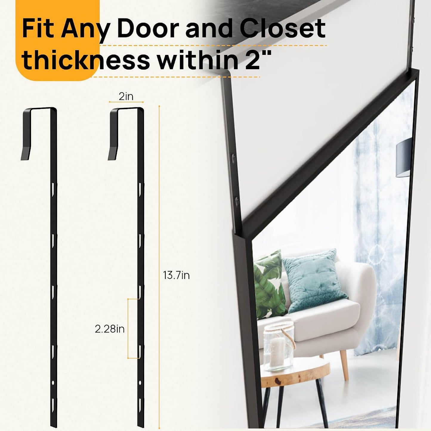 Mirror Full Length, 71 x 26 Inches Floor Mirror with Stand, XX-Large Arch Gold Mirrors for Bedroom, Dressing Room, Home Decor, Gold