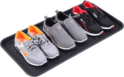 Multi-Purpose Boot Tray Mat,Shoe Tray Mat,Pet Bowl Tray,Waterproof Trays for Indoor and Outdoor Floor Protection,24" x 15"/Medium …