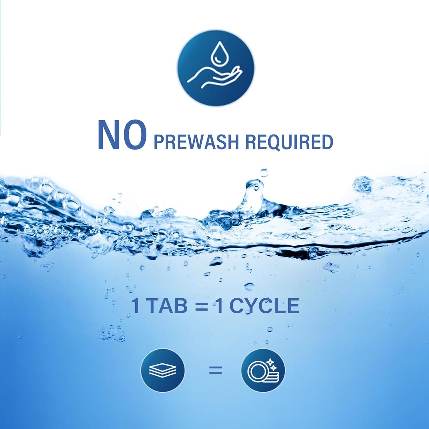 Dishwasher Detergent Tablets 72 Count: 5 Layer Powerful Dishwasher Detergent Eco-Friendly No Plastic Liquid-Free Dish Soap Cleaner Tab, Use in Dishwasher (Lemon)