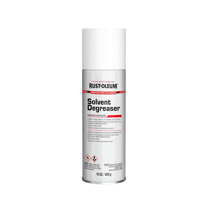 Rust-Oleum Professional Cleaners Solvent Degreaser | 15oz Aerosol | Professional Strength | Non-Chlorinated Formula