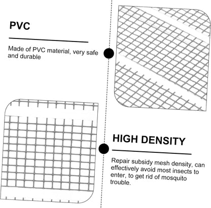 25pcs Ladybug Mesh Screen Patch Mesh Screen for Crib Window Tape Repair Kit Strong Adhesive Tear-Resistant Blackout