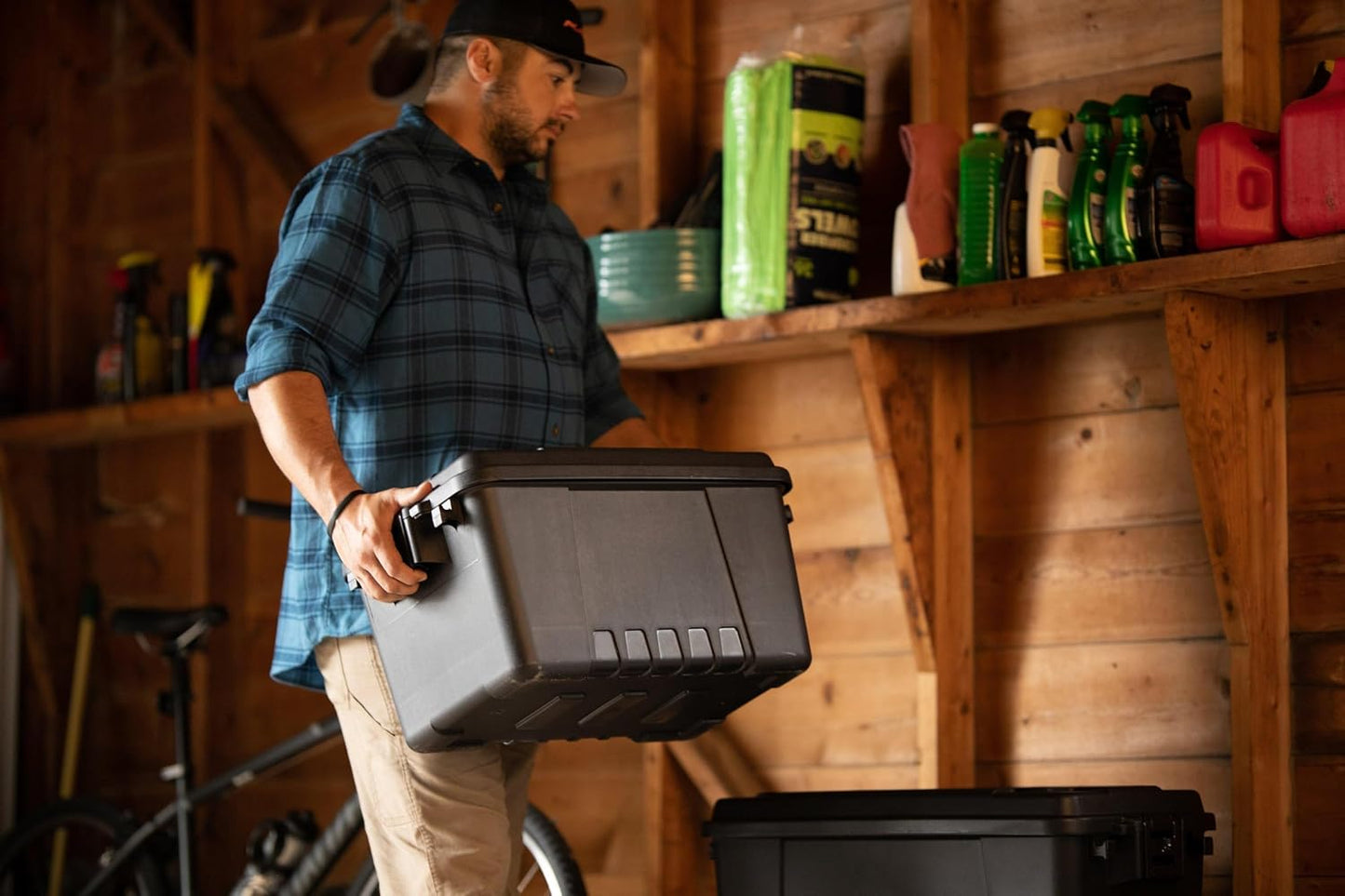 Plano Storage Trunk - 108 Quart w/ Wheels (1819) - Hunter Green