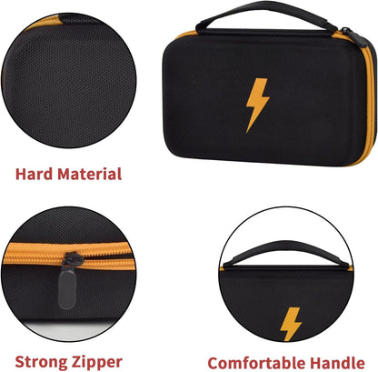 Comecase Hard Carrying Case for Fluke 87-V/ 88V/ 15B+/ 17B+ and More Digital Multimeter, Protective Travel Storage Bag - Black