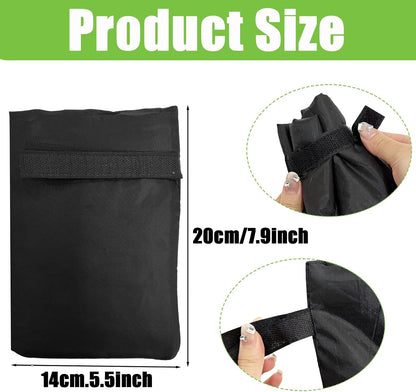 4 Packs 5.5 x 7.9 Inch Outdoor Faucet Cover for Winter,Water Socks Freeze Protection,Reusable Waterproof Anti-Freeze Faucet Socks