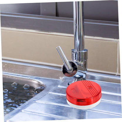 Water Leak Detector Sensor with Sound and Light Alarm for Basement Under Sink Bathroom Easy Use No Installation Needed Household Leak Prevention Device
