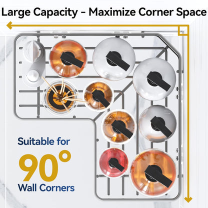 YASONIC Corner Shower Caddy, 5-Pack Adhesive Rustproof Stainless Steel Shower Organizer with Soap Holder, No Drilling Shower Shelf for Inside Shower, Dorm, Renters, Black