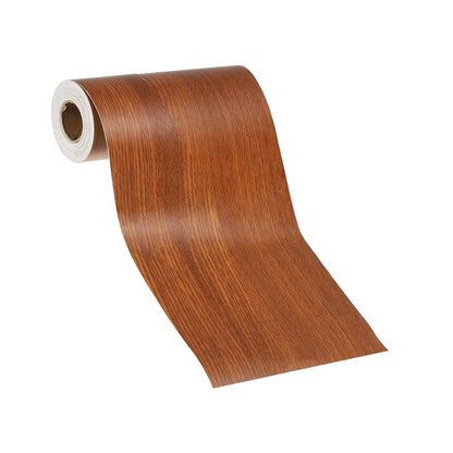 PATIKIL Self Adhesive Wood Grain Repair Tape 33'x 3", Multi-Use Realistic Wood Grain Repair Patch for Furniture Floor Door Table Chair Windows Handicraft DIY, Yellow Teak