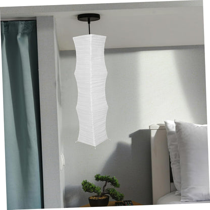 ABOOFAN Floor Lamp Shade Replacement – 49.21" Foldable Rice Paper Lampshade for Soft Light Diffusion & Easy Tool-Free Installation – for Living Room, Bedroom, Office
