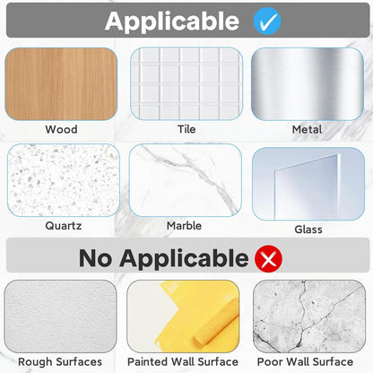 Shower Caddy Adhesive Replacement Flat, Transparent Adhesive Hooks | No Drilling, Waterproof, for Shower Caddy, Strong Bathroom Storage Shelves and Kitchen Racks (Double*8pcs + Single*4pcs)