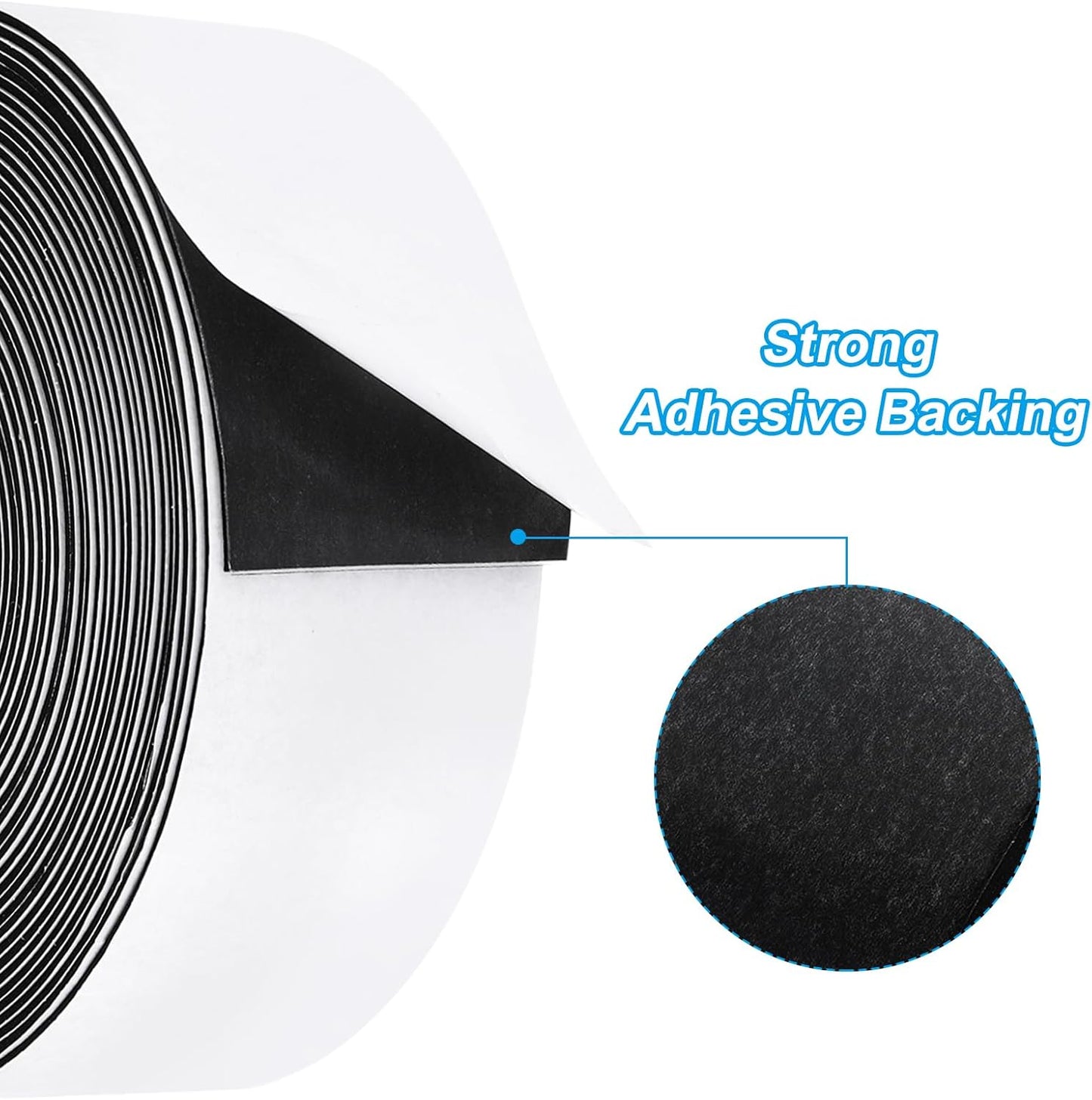 PATIKIL Weather Stripping Door Seal Strip, 3/8 Inch x 1/4 Inch x 32 Ft Self Adhesive Soundproof High Density Foam Tape Insulation for Door Window Air Conditioning, White - Colors B