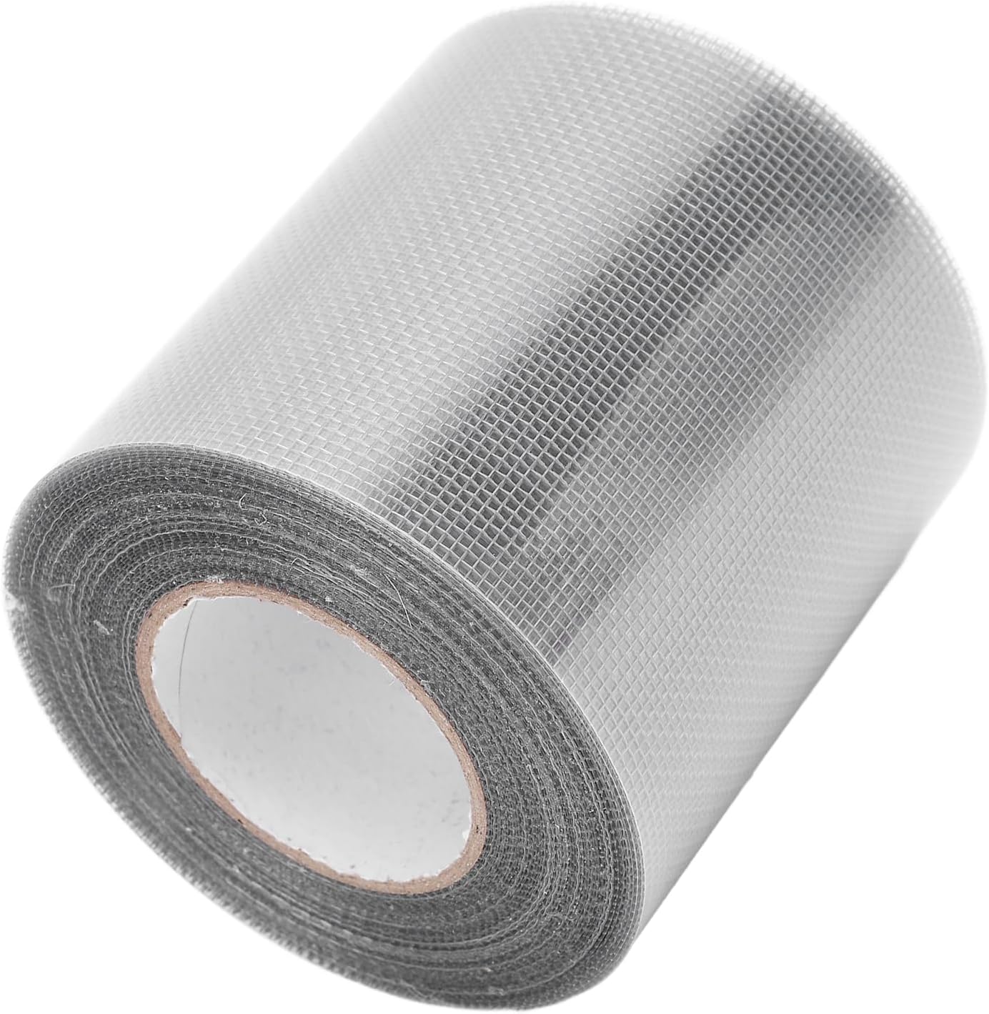 FTVOGUE Window Screen Repair Tape, 80mm x 9.15m Transparent Self Adhesive Mesh Patch for Mesh Doors Tents Pool Net Car Screens Camping Tarps (Gray)