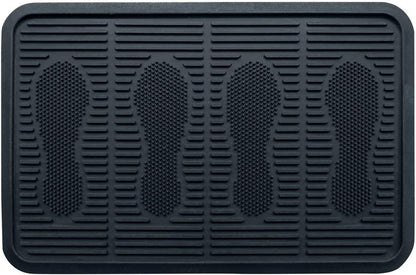 SafetyCare Rubber Shoe & Boot Tray - Multi-Purpose - 32 x 16 Inches - 2 Mats