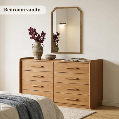 WallBeyond Full Length Mirror Wall Mounted 65"x22", Rustic Wooden Frame Floor Mirror, Large Full Body Mirror for Bedroom, Leaning or Hanging Against Wall, Natural