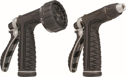 Orbit 58993 7-Pattern Watering Nozzle with Thumb Control, Black