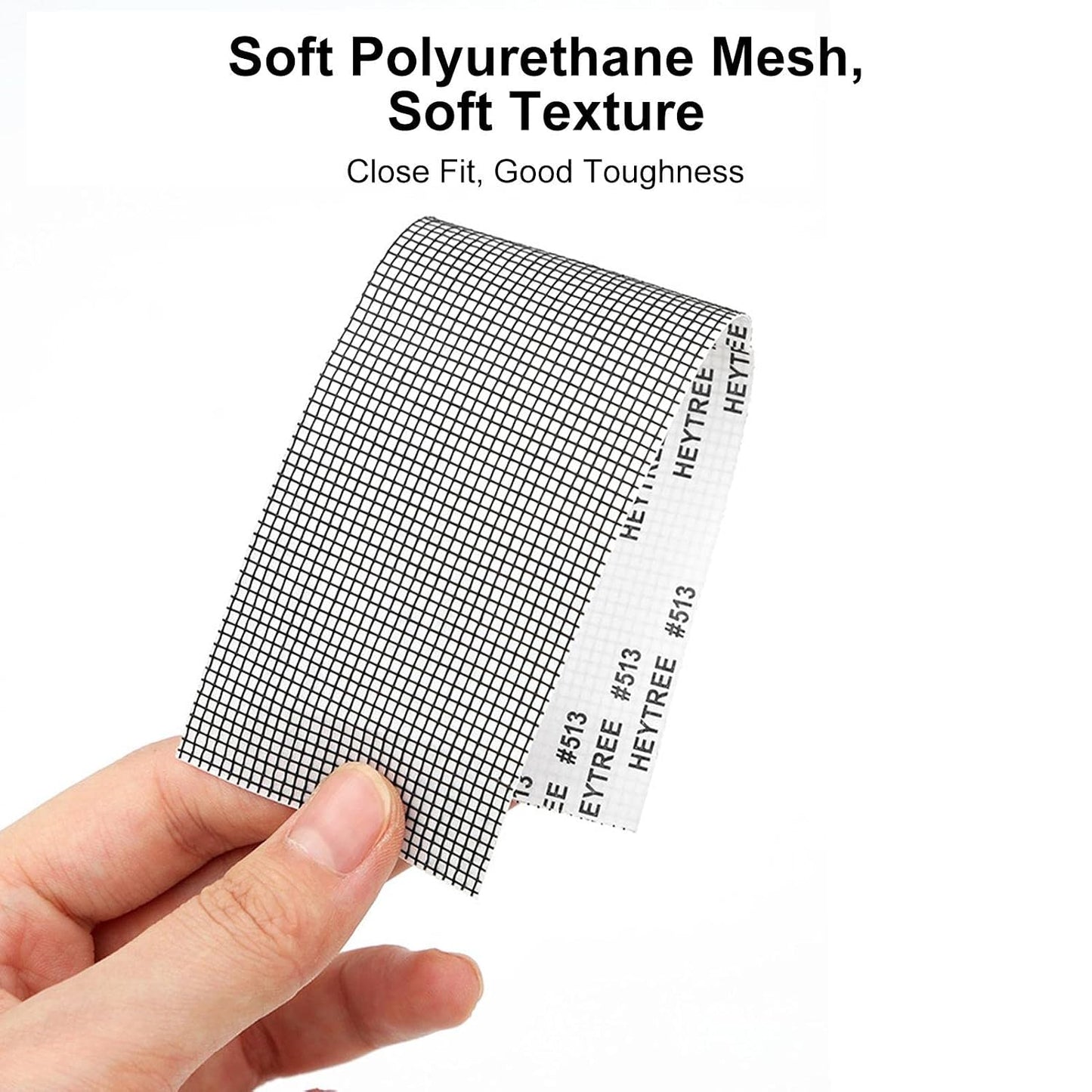 Screen Repair Tape, Screen Door Repair Patch, Waterproof Window Screen Repair Tape, Strong Adhesive Screen Repair Tape, Screen Tape Mesh Repair for Screen Door Holes Tears Instantly, Gray