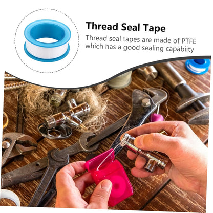 Alipis 30 Pcs Waterproof Thread Seal Tape PTFE Plumbers Tape for Leak Repair High Temperature Resistant Suitable for Plumbing and Water Pipe Sealing