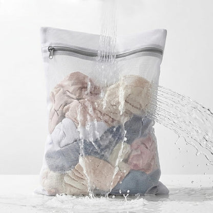 12x16 Small Mesh Laundry Bags for Delicates, 4-Pack – for Lingerie, Bras, Socks & Swimwear – 120GSM Honeycomb Mesh Protects Delicates in Washer & Dryer