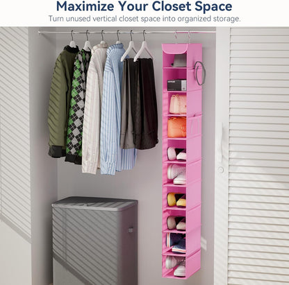Whitmor Hanging Shoe Shelves - Crosshatch Gray