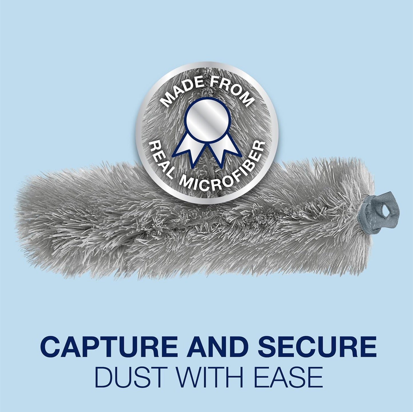 Bona High Performance Dusting System - 1 Extendable Handle, 3 Disposable Dusters, 1 Reusable Duster, & 1 Storage Bag - Extendable Dusting Kit