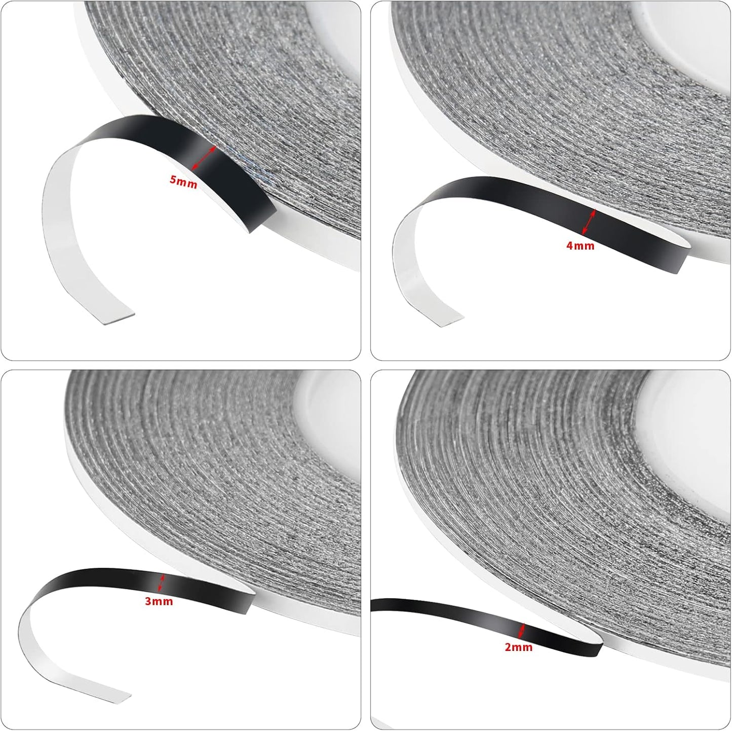 2mm / 3mm x 50M LCD Repair Tape Phone Screen Adhesive Tape LCD Touch Screen Repair Tape with 1 Tweezers for Cell Phone, iPad, Tablets, Laptops, LCD Screen