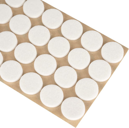 Furniture Felt Pads 3/4" (19mm) Diameter Round 3M Self Adhesive Protects Furniture and Floors Against Bumps and Scratches 140 Pack - Black