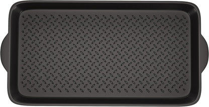 Matace 1 Pack Rubber Small Boot Tray for Entryway,Boot Mat,Shoe Tray,Shoe Mat for Indoor and Outdoor Use, 27.95"x 15.74" (Pack of 1)