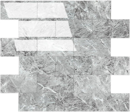 2026 New Upgrade Peel and Stick Backsplash Tile, Peel and Stick 11.34" X 11.57" Wall Tile for Kitchen, Bathroom, Fireplace, Laundry (Beige Ecru, 10 Packs)