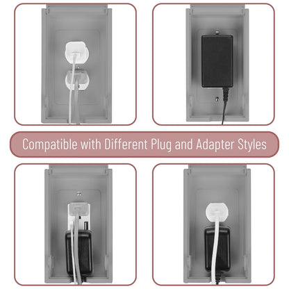 Bates Baby Safety Outlet Cover Box - Plug Covers for Electrical Outlets, Child Proof Outlet Cover, Socket Covers for Outlets
