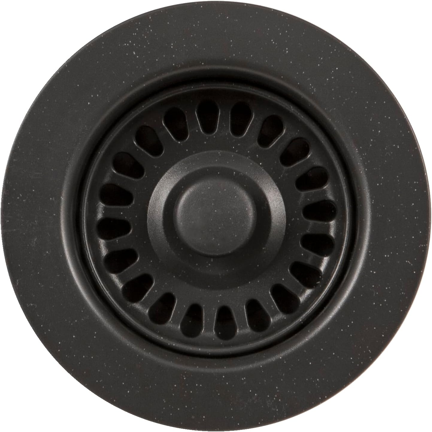 Houzer 190-9300 - 3-1/2 Inch Stainless Steel Deep Cup Kitchen Sink Basket Strainer, Durable Food Catcher Stopper for Metal Kitchen Sink, Ideal for Filtering Waste and Preventing Clogs