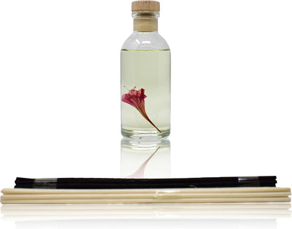 Urban Naturals Smoked Vanilla Reed Diffuser Set with Vanilla Bean, Sandalwood & Leather | Made in the USA - Colors B
