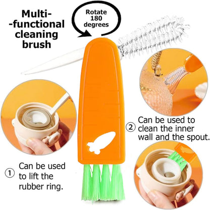 18Pcs Crevice Gap Cleaning Brush,Door Window Track Groove Corner Crevice Cleaning Brushes for Cleaning Window Grooves, Bathroom, Toilet Corner, Kitchen, Faucet, Sink