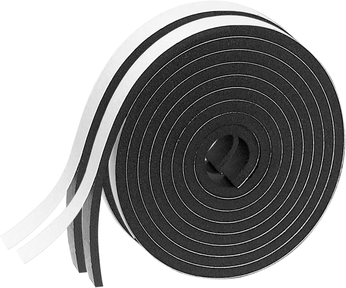Weather Stripping Door Seal Strip for Doors and Windows, 1In x 1/8In x 33Ft x 2 Roll Foam Insulation Tape Self Adhesive,Sound Proof,Weatherstrip,Pipe Cooling, Air Conditioning Seal Strip - Colors B