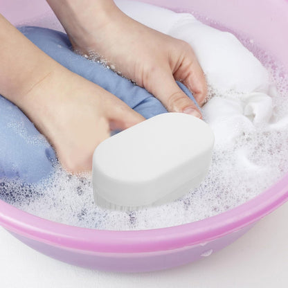 MAGICLULU Soft Bristle Laundry Stain Remover Brush for Clothes and Bathtubs, Plastic Material with Comfortable Grip, Gentle on Fabrics and Fingers, for Home Cleaning and Shoe Scrubbing