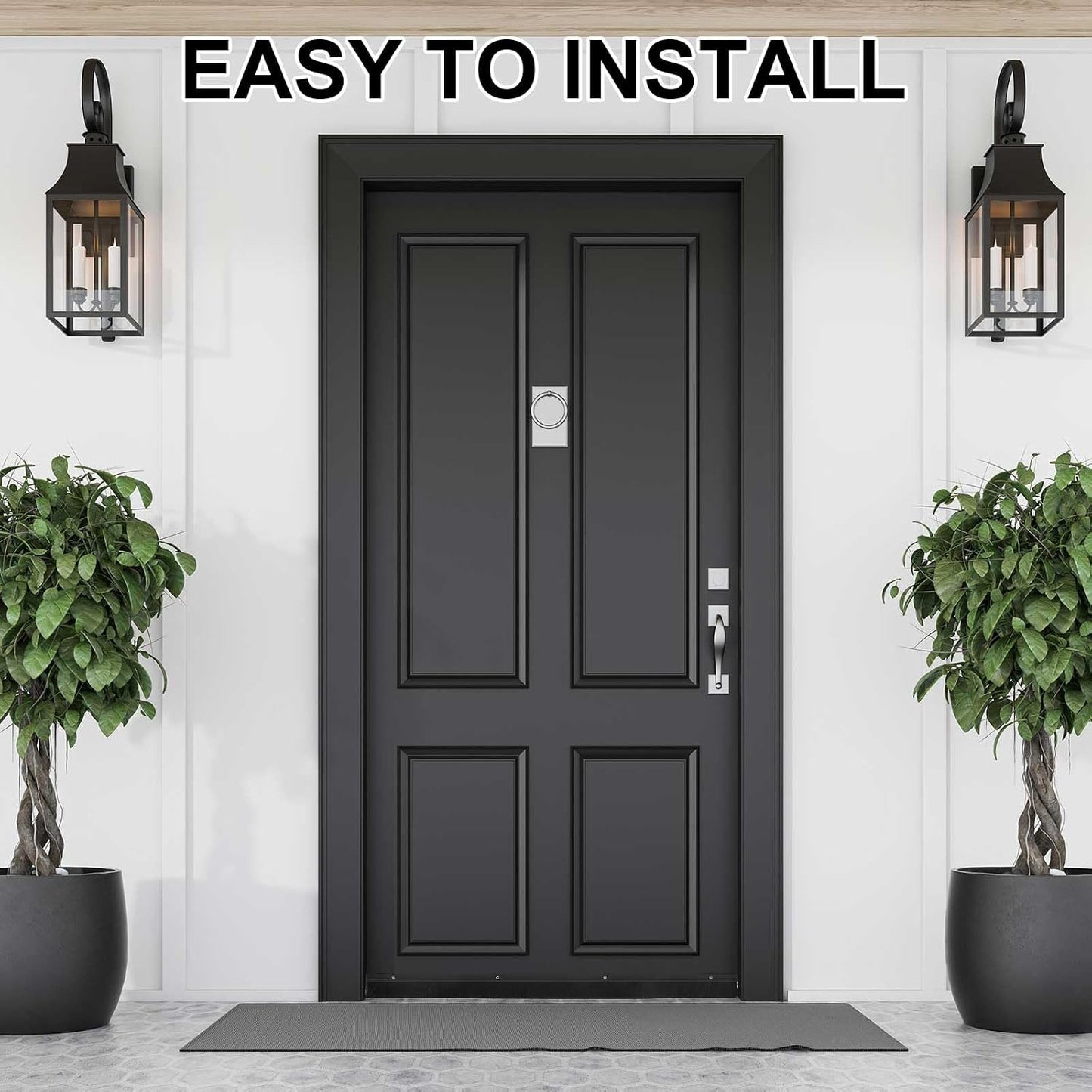 Frienda 2 Set Door Brush Bottom Sweep Brush Weather Stripping Aluminum Door Seal with Screws for Gaps up to 1 Inch, for Home, Commercial Gate, Fill Gaps Dust, Debris (1 x 36 Inch,Gray)
