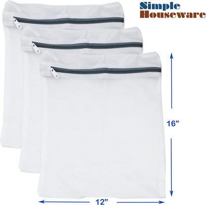 Simple Houseware Premium Bra Lingerie Wash Bags - 3 Pack