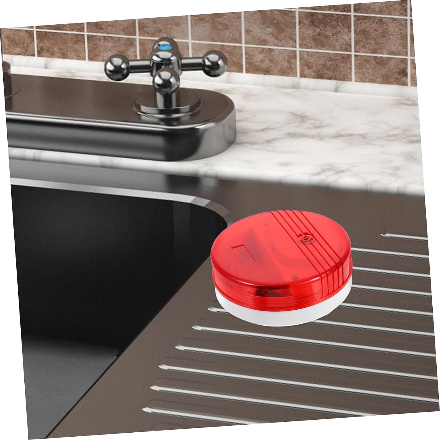 Generic Water Leak Detector Sensor Alarm Flooding Monitor Overflow Alarm Device for Basement Floor Under Sink High Sensitivity Response