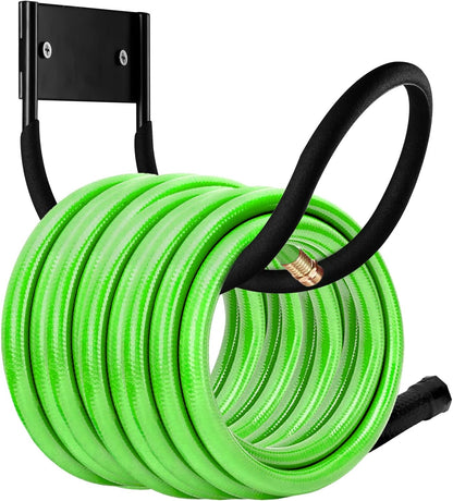Hose Hanger, Heavy Duty Metal Hose Holder Wall Mount, Hook for Garden Hose/Expandable Hose/Hose Reel/Water Hose/Pocket Hose/Flexable Hose/Magic Hose 100 Ft