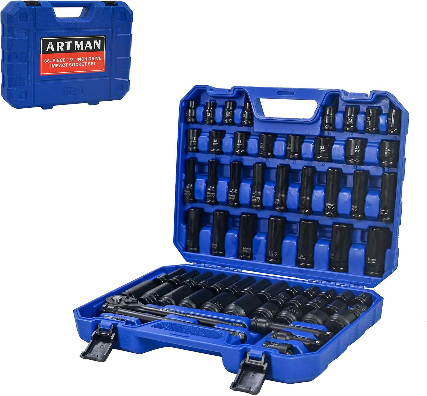 899PCS Tool Set, Household Tool Kit with Rolling Tool Box, Complete Tool Box Set Hand Tool Set with Tool Box, Mechanic Tool Set Rolling Tool Set for Home/Auto Repair Tool Set (Black)