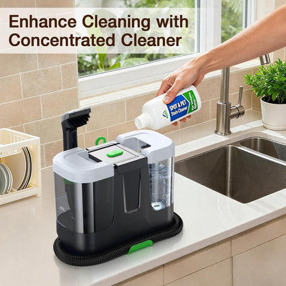 Electric Spin Scrubber, Cordless Cleaning Brush Scrubber with 7 Replaceable Brush Heads and Adjustable Extension Handle, IPX7 Waterproof Power Cleaning Brush for Bathroom Tub Floor Tile Shower