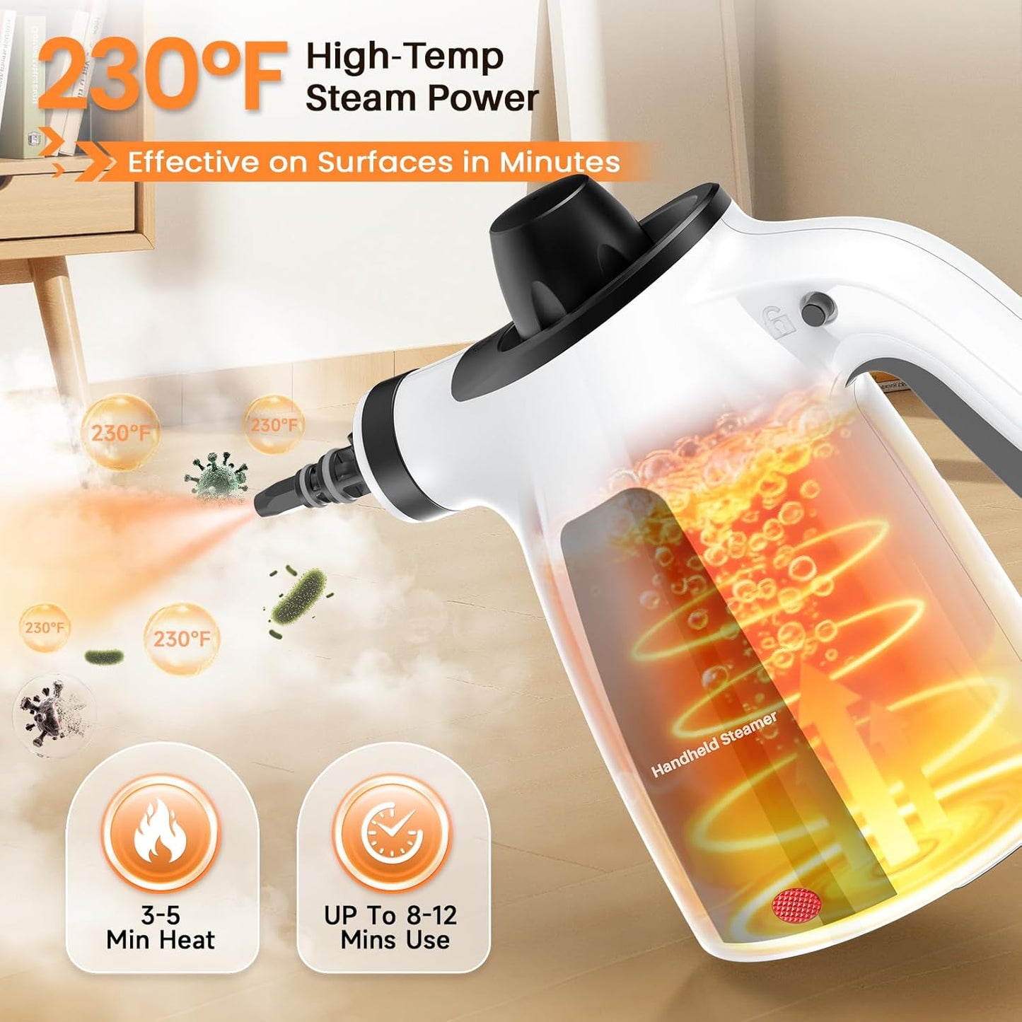 Electric Scrubber, Steam Cleaner