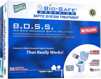 DrainFix & Septic Restorer – 32 oz Enzyme Septic Tank Treatment & Drainfield Restoration – Organic Drain Cleaner for Sewer Lines, RV & Home Plumbing – Safe for Pipes & Septic Systems