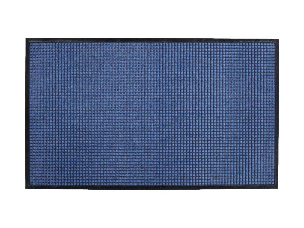 Guardian WaterGuard Indoor/Outdoor Wiper Scraper Floor Mat, Rubber/Nylon, 3'x4', Grey
