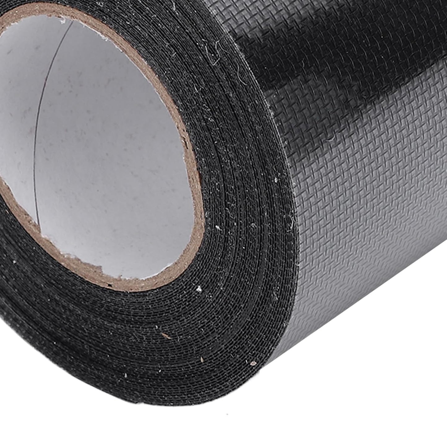 Window Screen Repair Mesh Patch Self Adhesive Tape Roll Strong Sticky Breathable Net Repair Kit for Home Camping Tent Door Bed Screen Quick Fix Solution 80mm x 6.1m (Black)