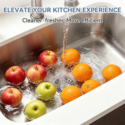 Premium 316 Stainless Steel Kitchen Sink Drain Assembly - 4.5" Strainer & Stopper with Deep Removable Basket, Adjustable Sliding Flange -cUPC Certified