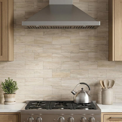 10- Sheet Polished White Peel and Stick Backsplash, 12’’Luxury PVC Ceramic Look Self Stick Subway Tiles, Waterproof Peel and Stick Wall Tiles for Kitchen and Bathrrom