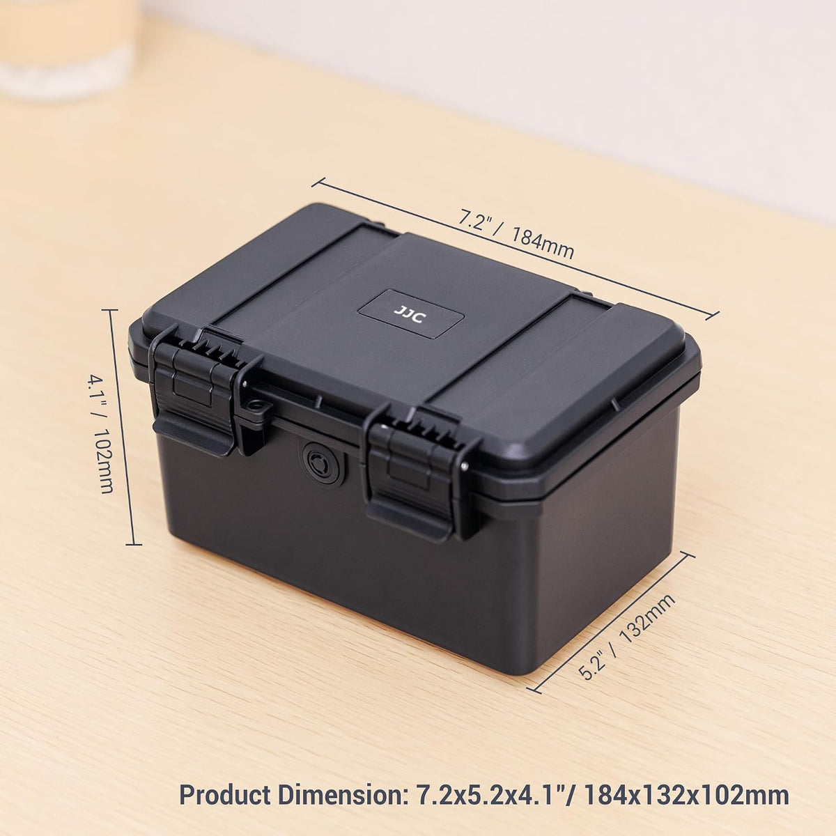 JJC 44 Slots AAA Triple A Battery Case Holder with Removable Battery Tester, Water-Resistant & Shockproof AAA Battery Storage Box Organizer