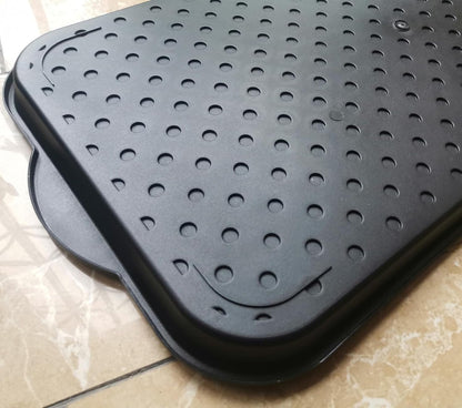 Rubber Boot Tray for Entryway,Boot Mat,Shoe Tray,Shoe Mat for Indoor and Outdoor Use (Soft Silicone Rubber, 29.5X14.9 inch)